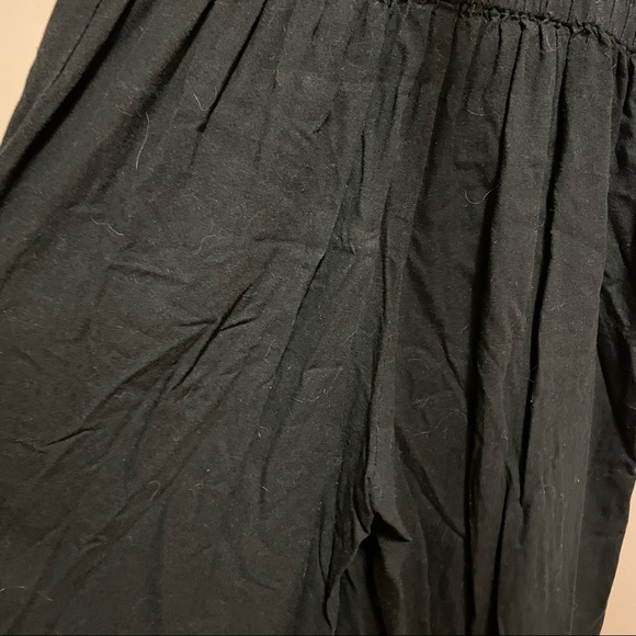 Cotton On Linen Style Black Wide-Leg Pants - size 10 - Picture 7 of 7